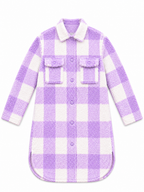 Plaid Overshirt Coat