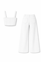 Bella Bow Denim Set