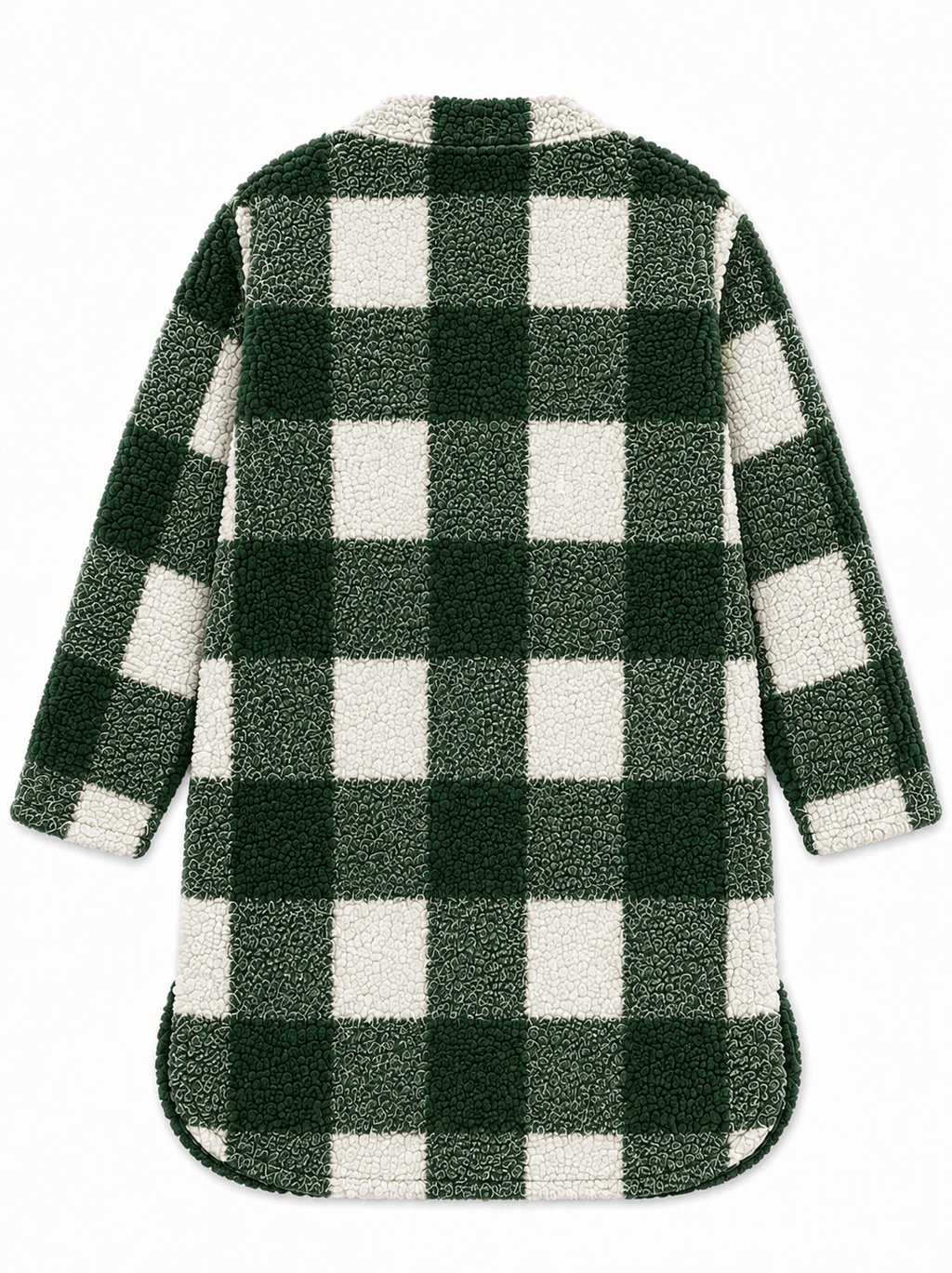Plaid Overshirt Coat