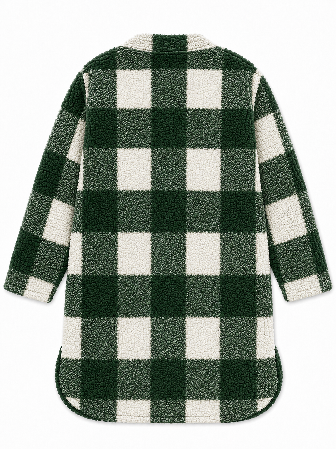 Plaid Overshirt Coat