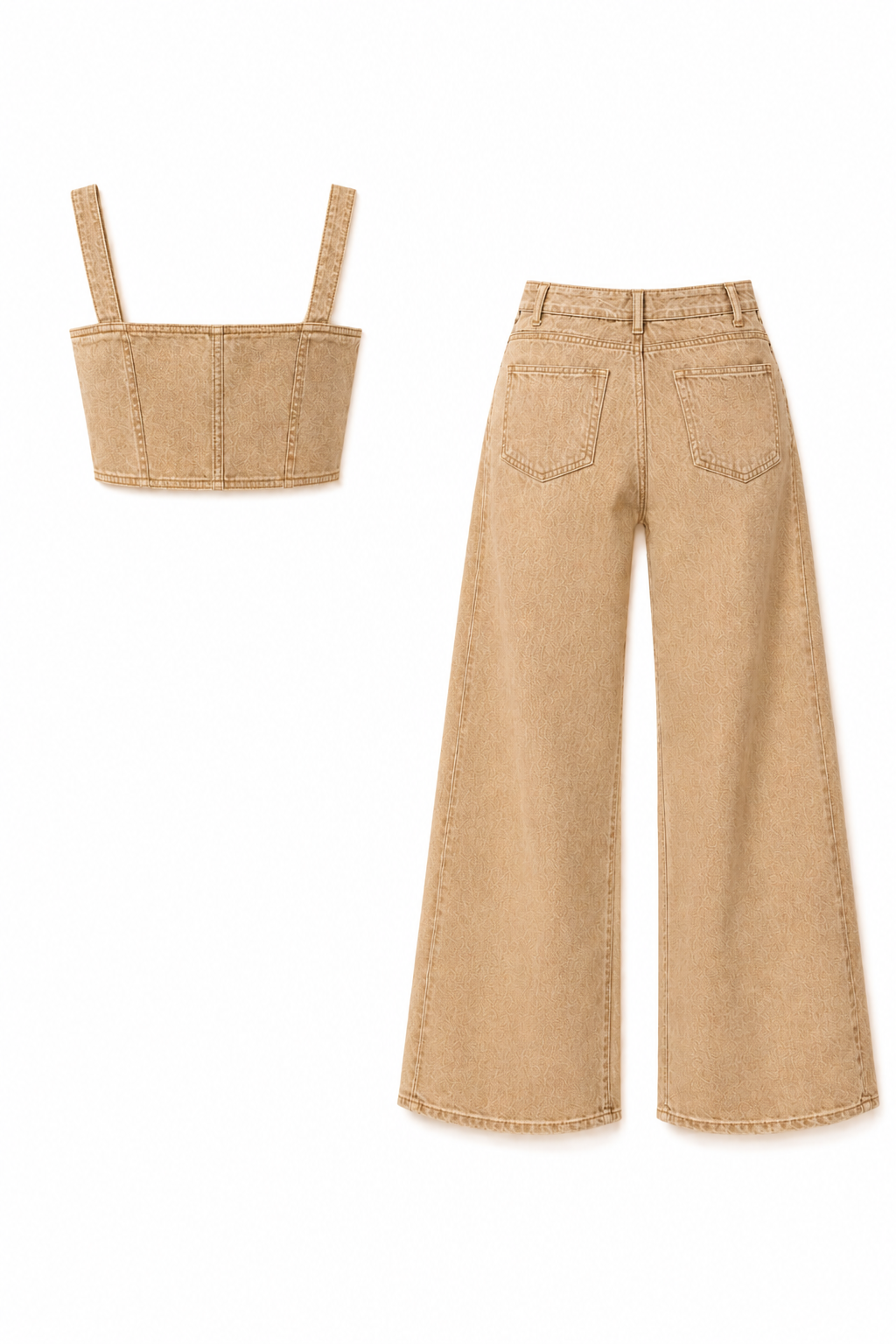 Bella Bow Denim Set