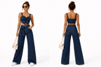 Bella Bow Denim Set