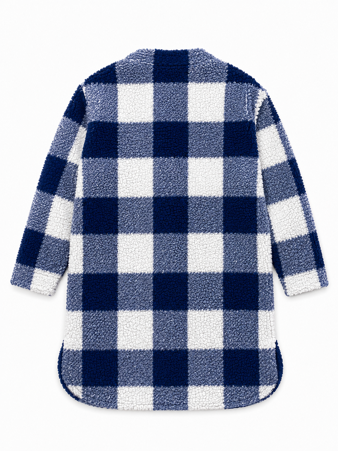 Plaid Overshirt Coat